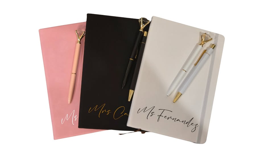 Personalised Journal and Pen