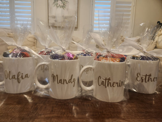 Personalised Basic Mug with Lollies