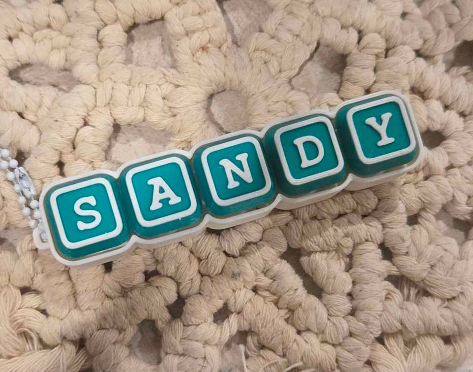 3D Printed Personalised Fidget Clickers