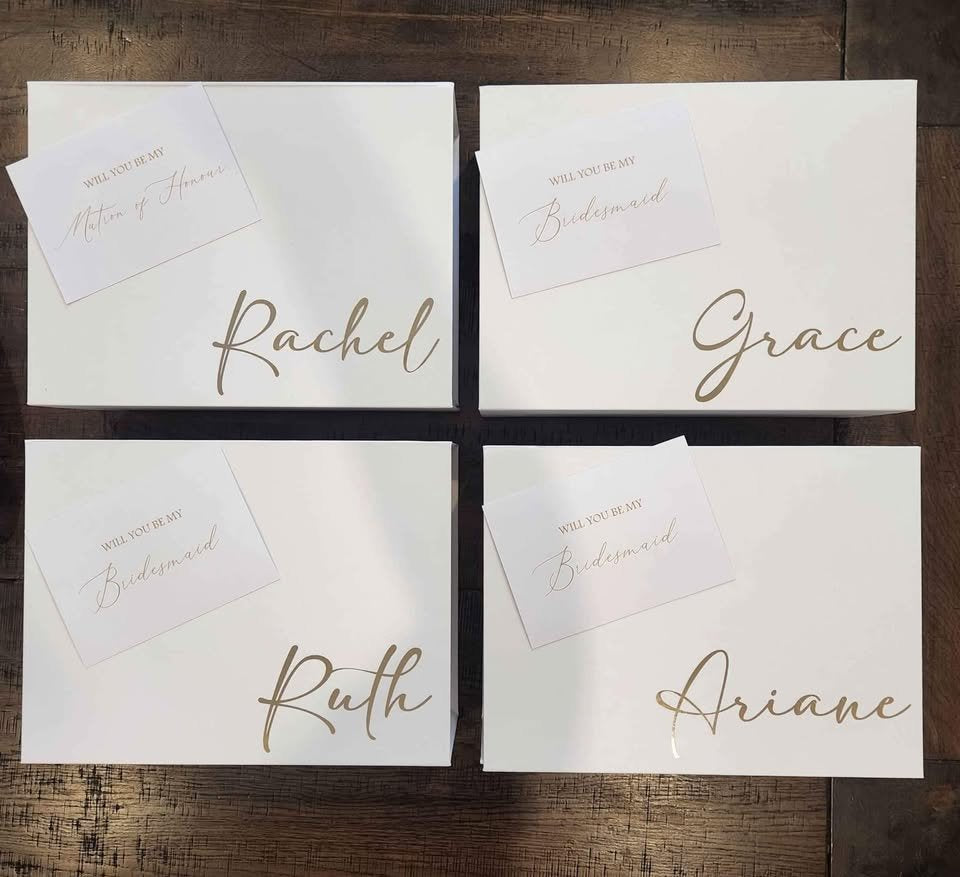 Personalised Magnetic Box