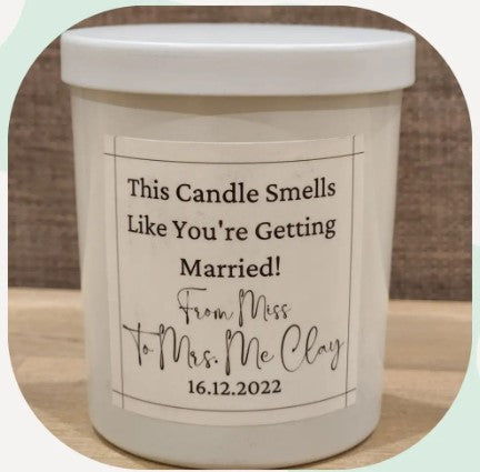 Wedding Gift Candle